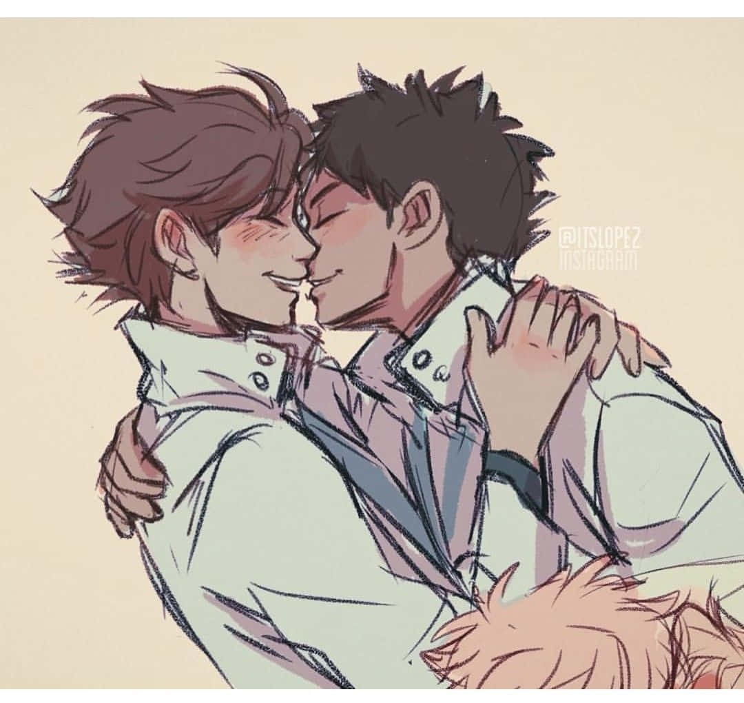Iwaizumi Hajime, anime boys, light jackets, SD Desktop Wallpaper