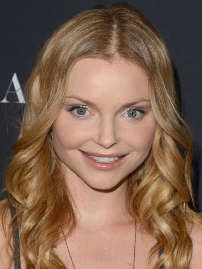 Izabella Miko, long wavy blonde hair, bright blue eyes, SD Phone Wallpaper