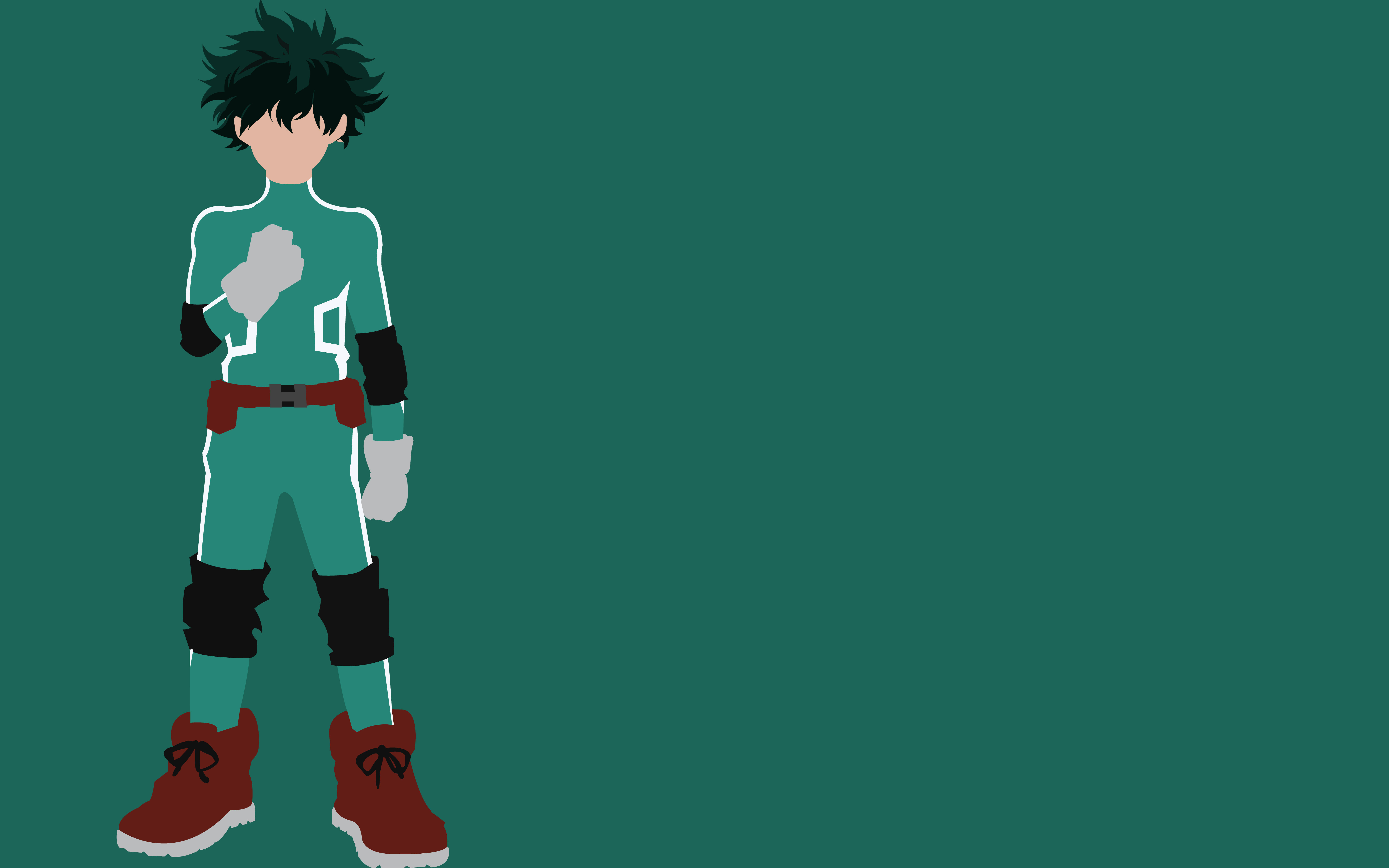 Izuku Midoriya, 4K, teal hero suit, 8K Desktop Wallpaper