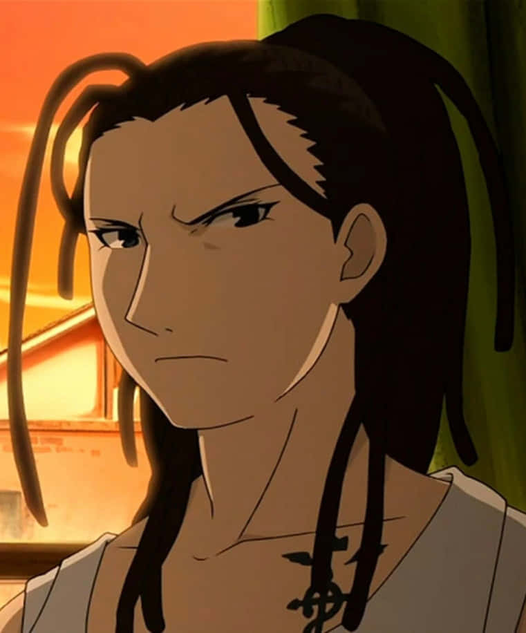 Izumi Curtis, dreadlocks, stern expression, SD Phone Wallpaper