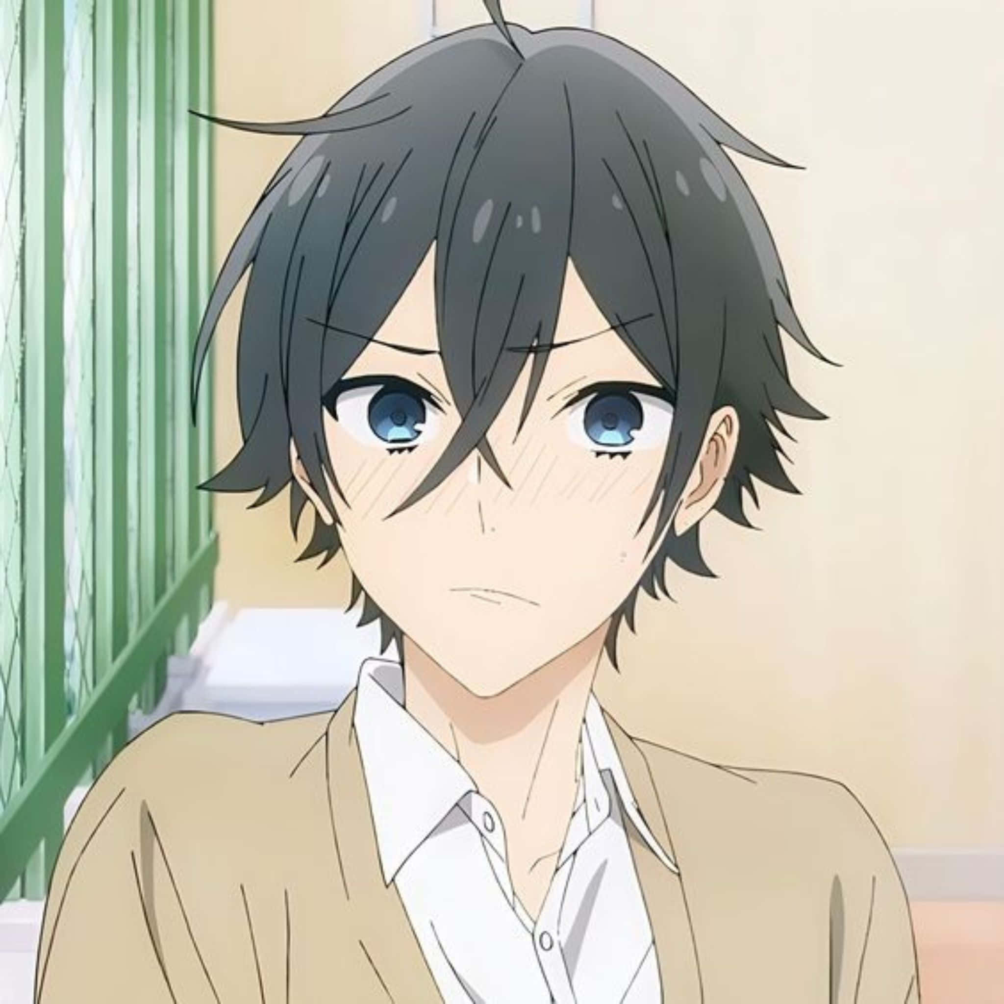 Izumi Miyamura, anime, beige blazer, Full HD Desktop Wallpaper