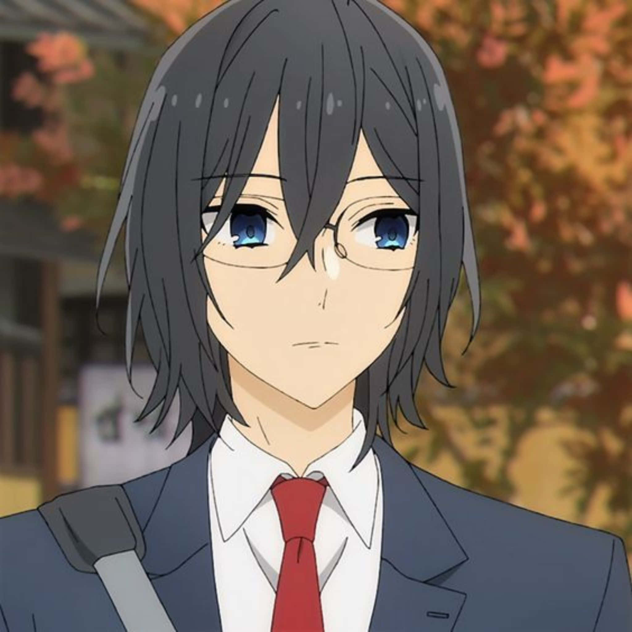 Izumi Miyamura, anime boy, school uniform, Full HD Desktop Wallpaper