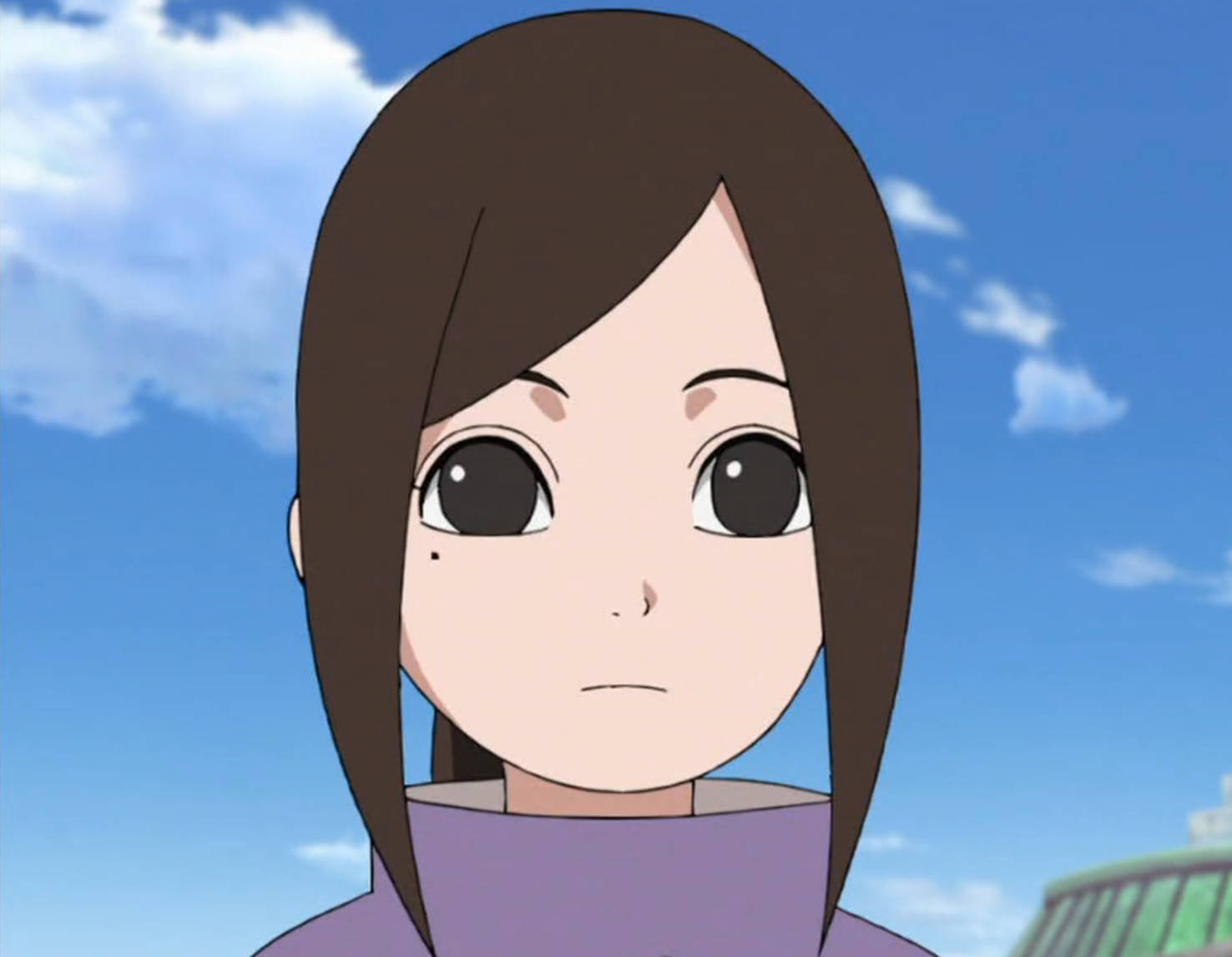 Izumi Uchiha, brown hair, purple top, HD Desktop Wallpaper