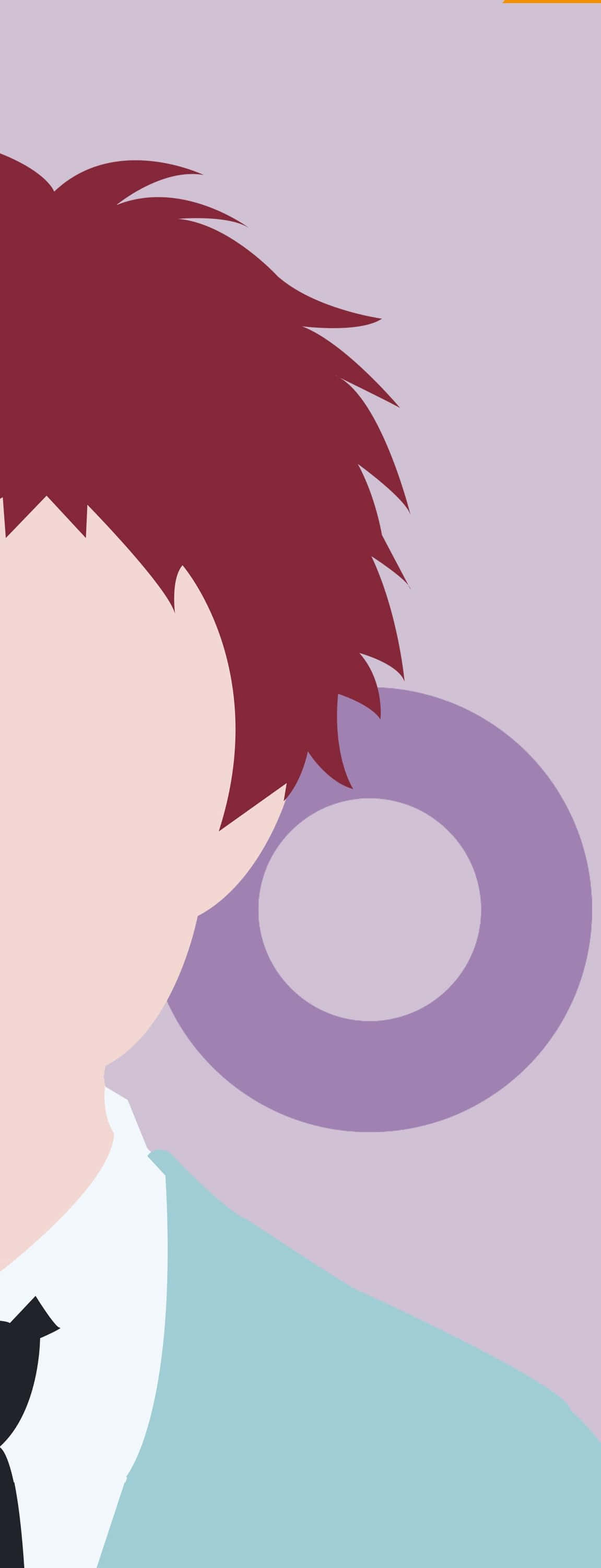 Izzy Izumi, spiky red hair, light blue jacket, 2K Phone Wallpaper