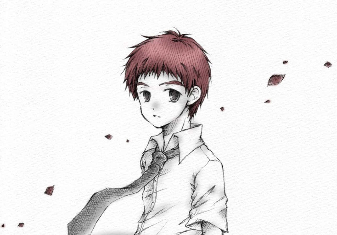 Izzy Izumi, red hair, loosened tie, HD Desktop Wallpaper