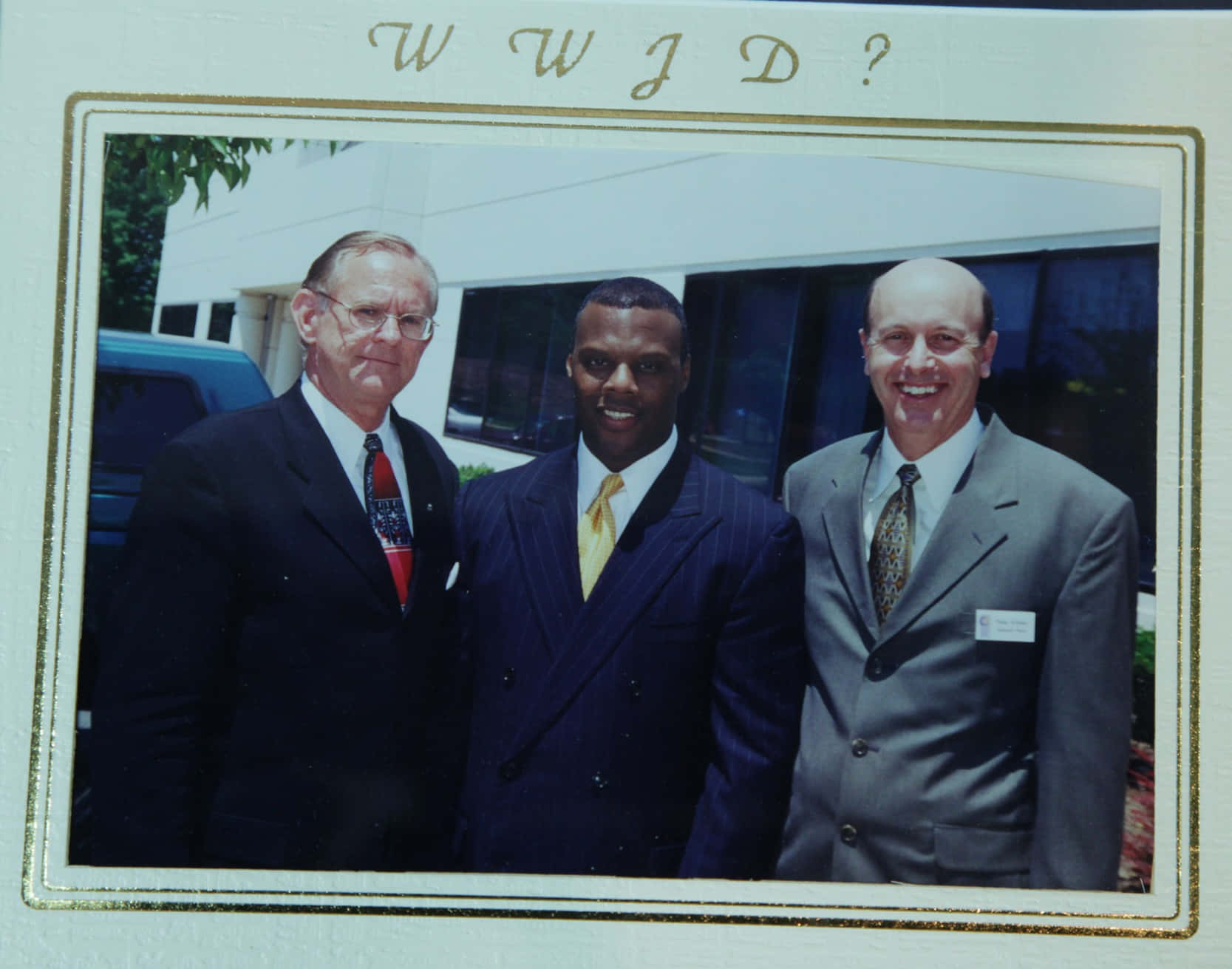 J.C. Watts, W W J D?, framed photo border, HD Desktop Wallpaper