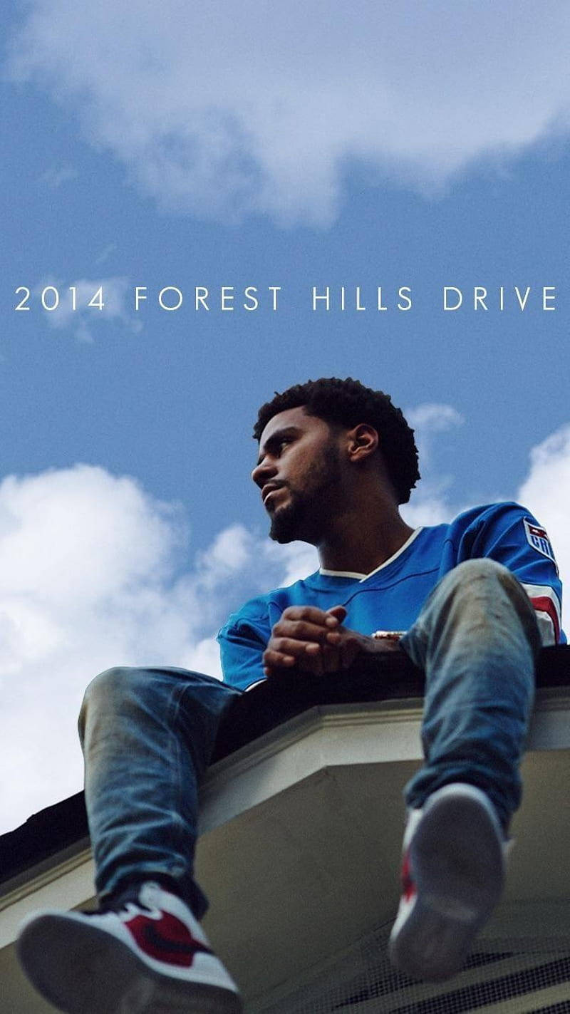 J Cole, 2014 Forest Hills Drive, blue jersey, HD Phone Wallpaper
