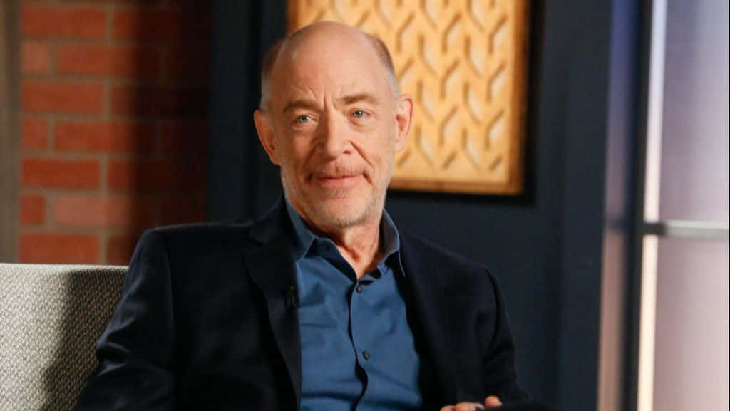 J Jonah Jameson, bald man with a goatee, dark blazer, SD Desktop Wallpaper