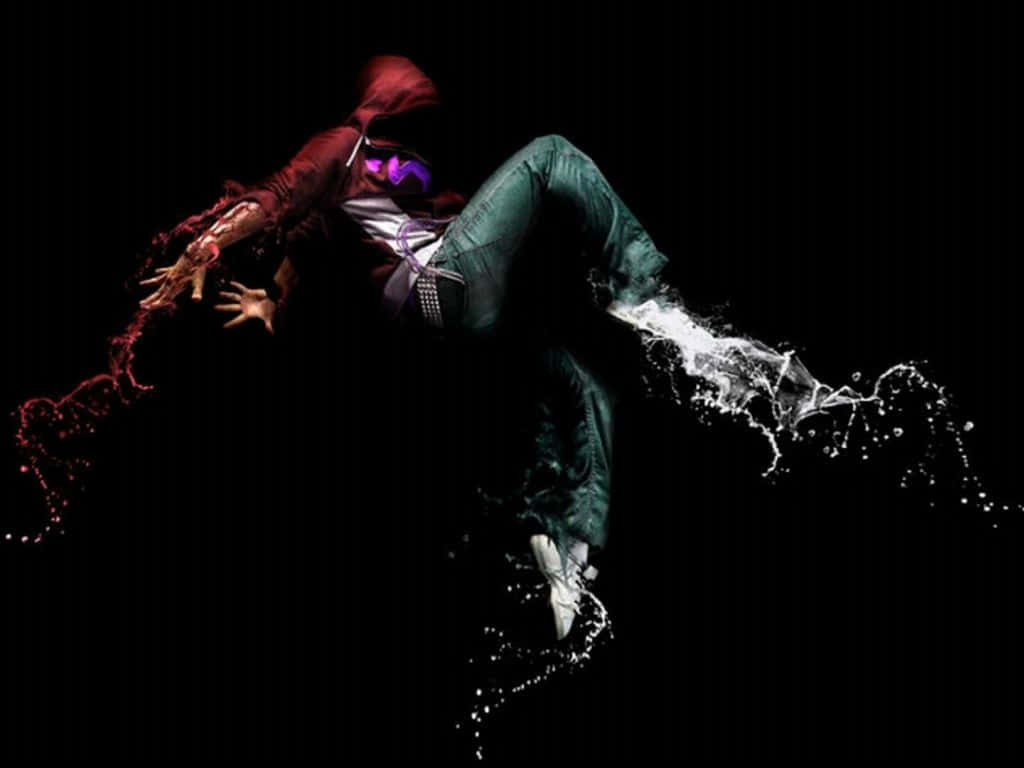 Jabbawockeez, red hoodie, green pants, SD Desktop Wallpaper