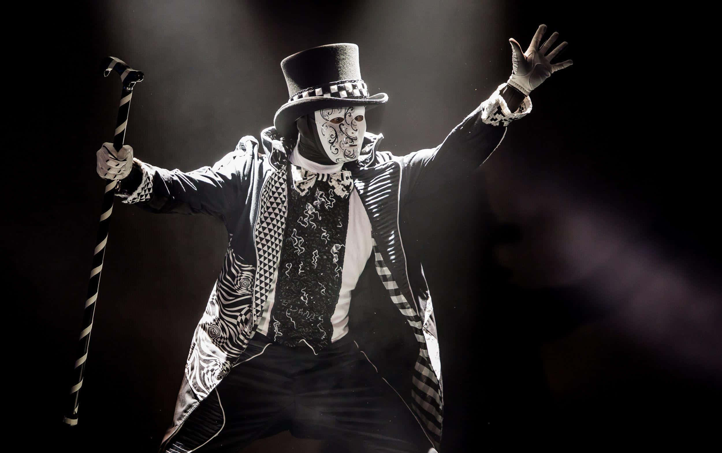 Jabbawockeez, top hat, patterned coat, Full HD Desktop Wallpaper