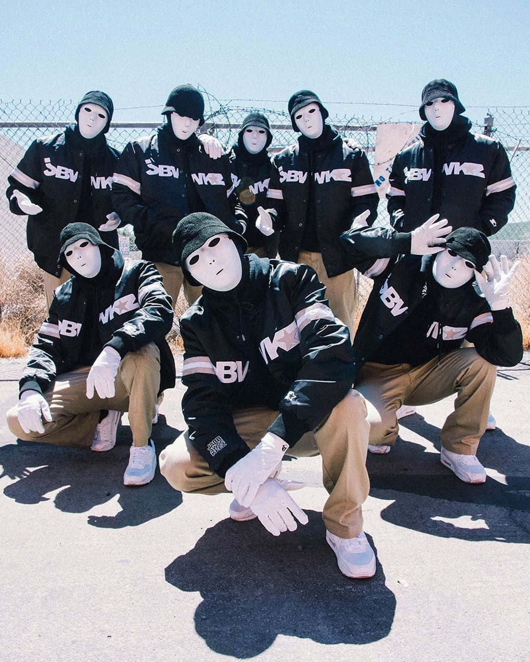 Jabbawockeez, black jackets, beige pants, HD Phone Wallpaper