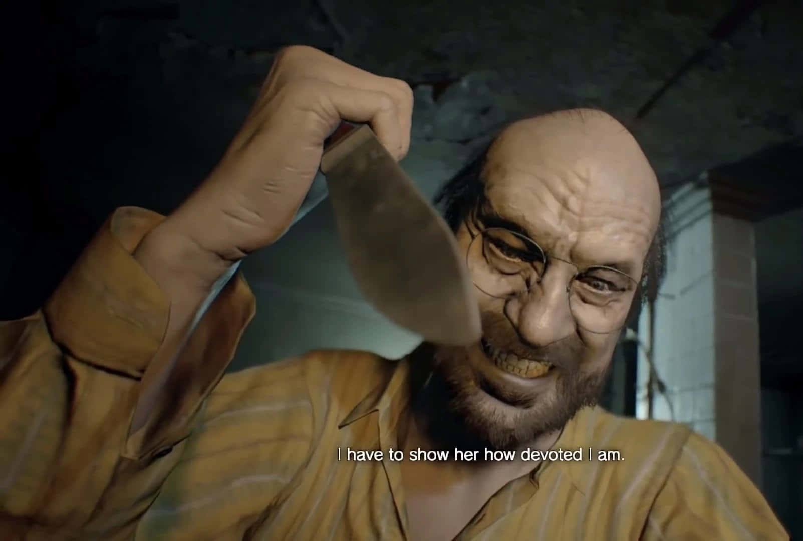 Jack Baker, bald man, glasses, HD Desktop Wallpaper