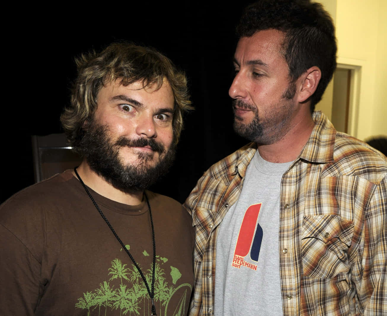 Jack Black, 2020, plaid shirt, HD Desktop Wallpaper