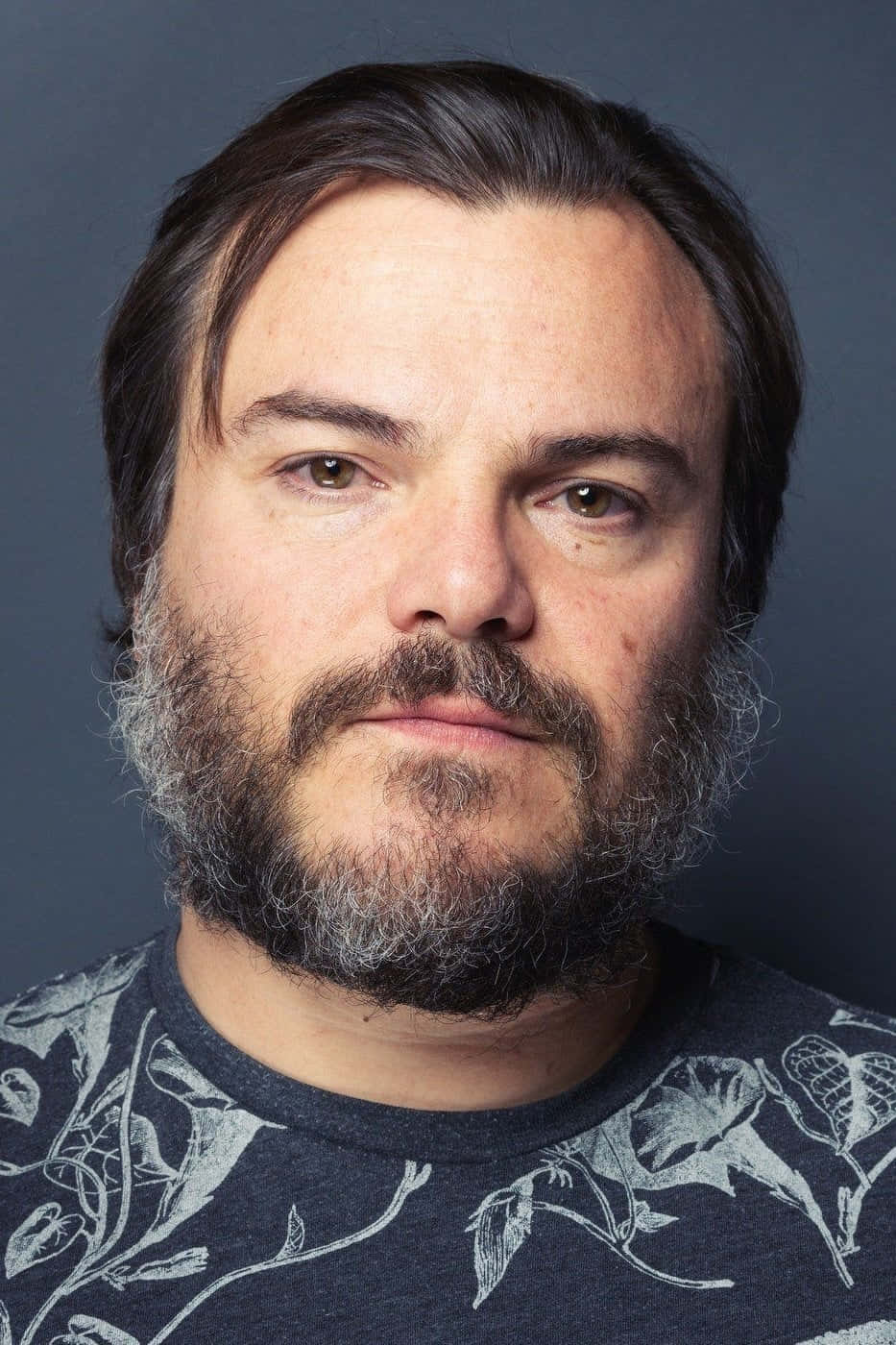 jack black, graying beard, intense gaze, HD Phone Wallpaper