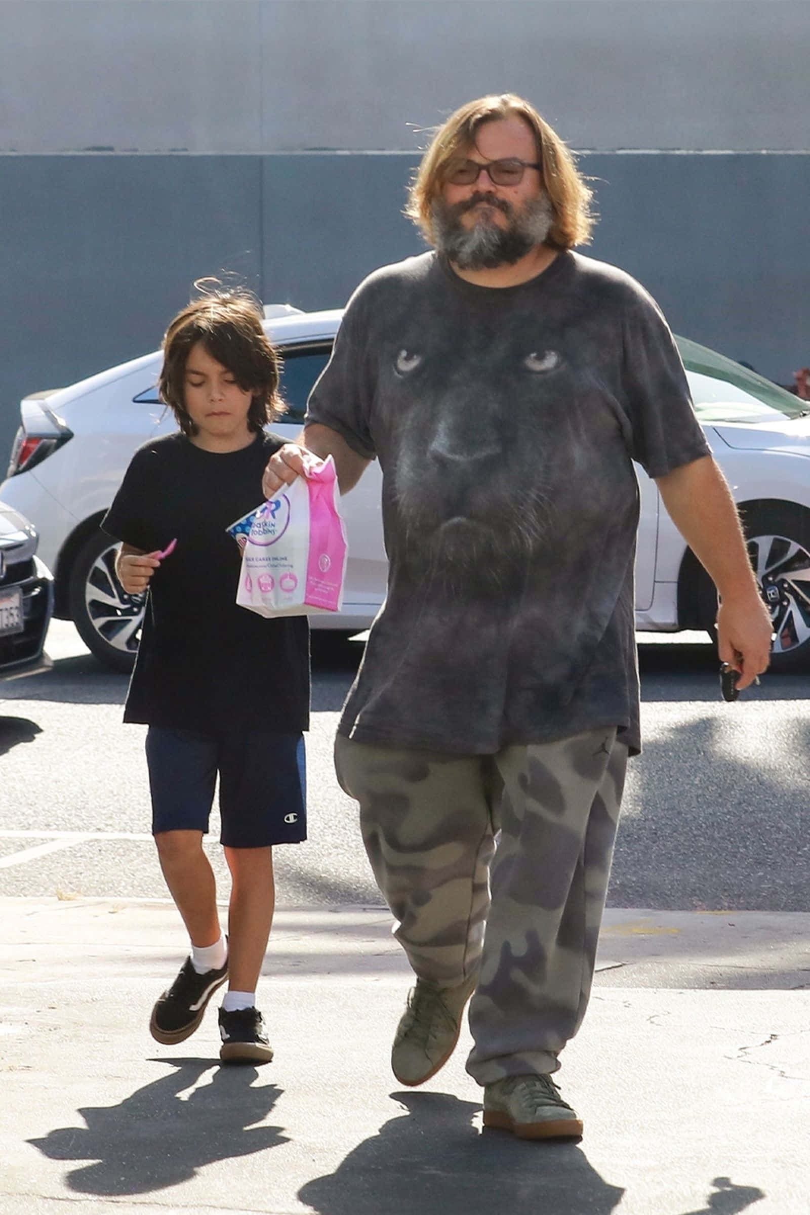 Jack Black, beard, glasses, Full HD Phone Wallpaper