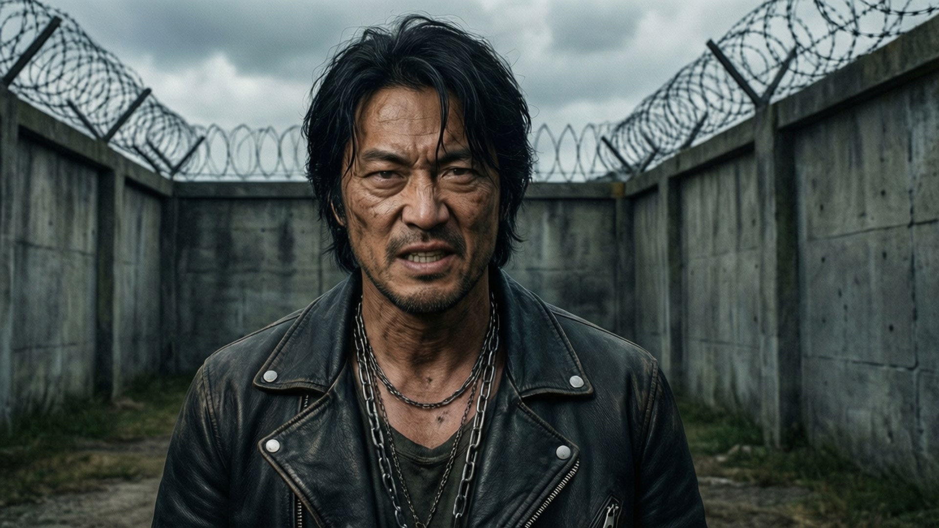 Jack Hanma, prison yard, toughness, Full HD Desktop Wallpaper