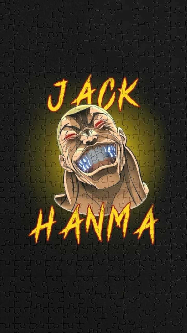 Jack Hanma, glowing blue teeth, red eyes, HD Phone Wallpaper