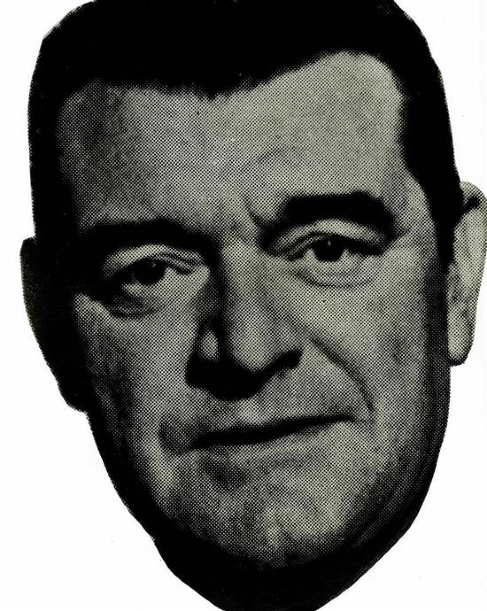 Jack Hawkins, black and white, close-up, SD Phone Wallpaper