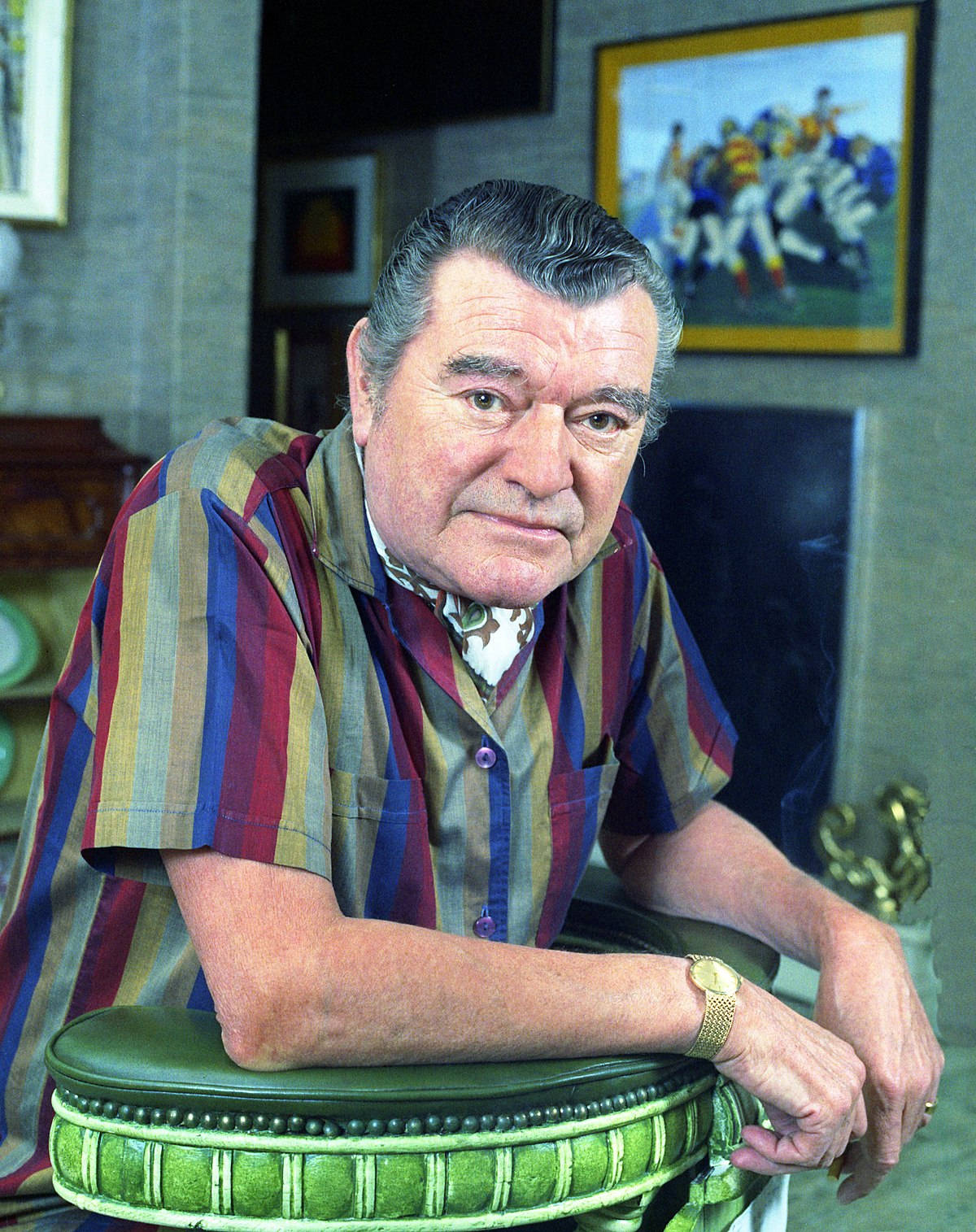 Jack Hawkins, 1973, portrait shot, HD Phone Wallpaper