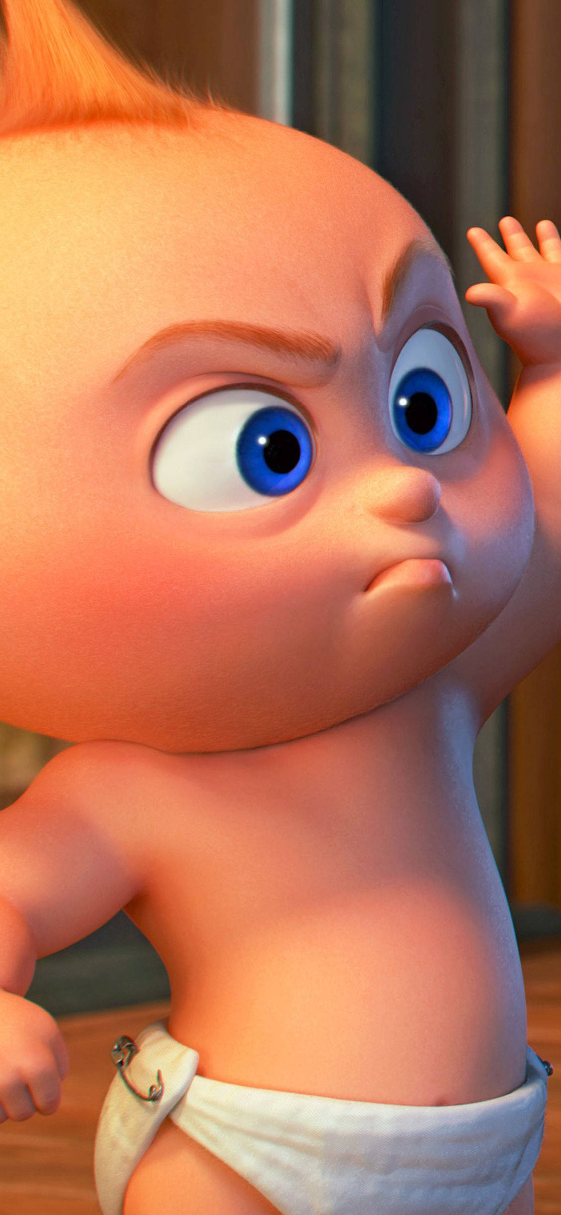 Jack Jack, blue eyes, baby, Full HD Phone Wallpaper