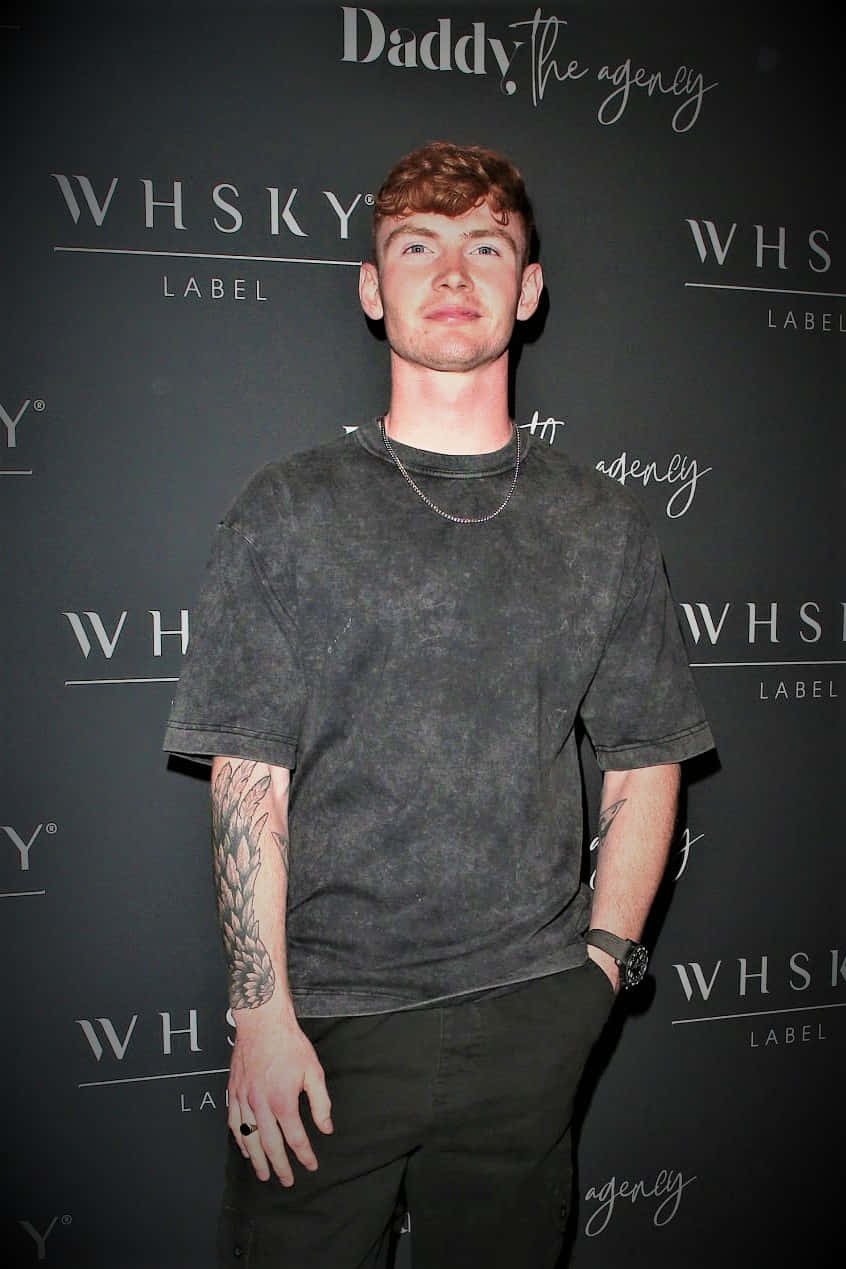 Jack Keating, red hair, tattoos, SD Phone Wallpaper