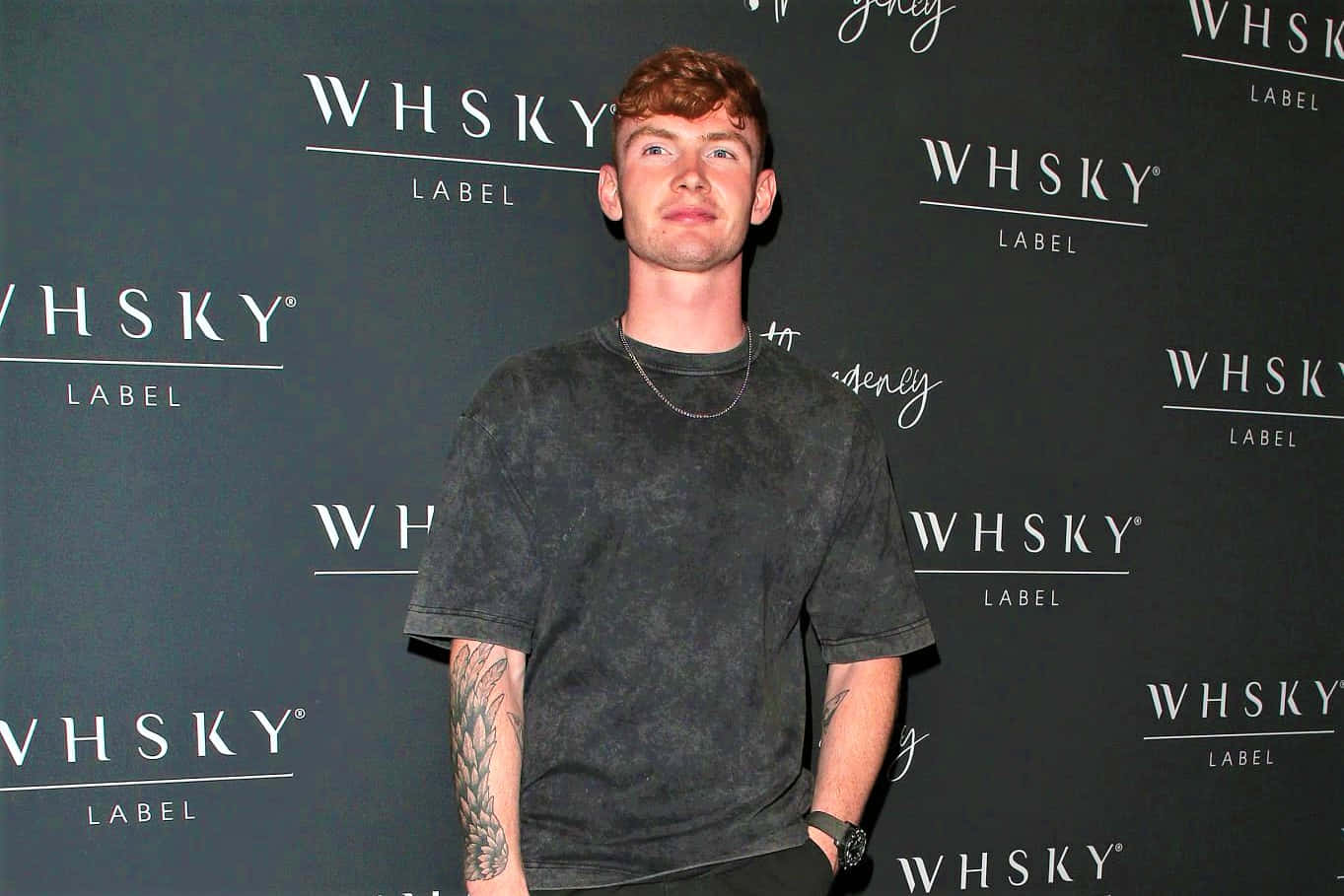 Jack Keating, red hair, tattoos, HD Desktop Wallpaper