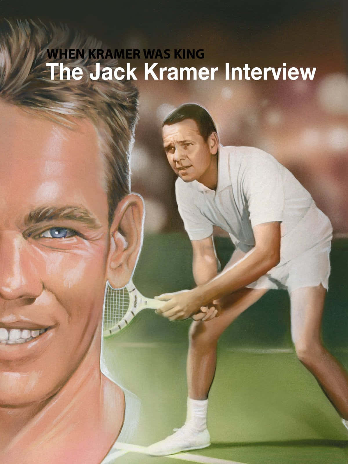 Jack Kramer, tennis legend, green court, HD Phone Wallpaper