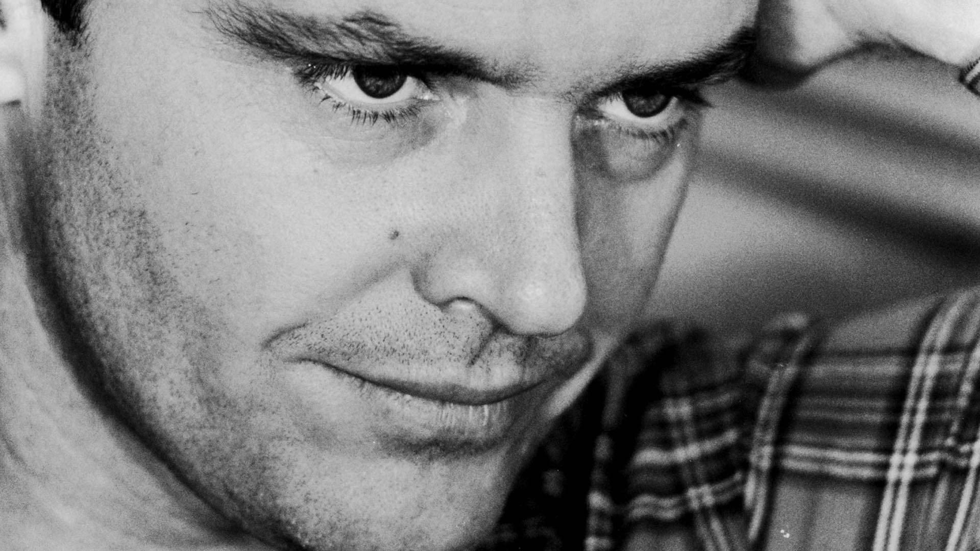 Jack Nicholson, pensive mood, close-up, Full HD Desktop Wallpaper