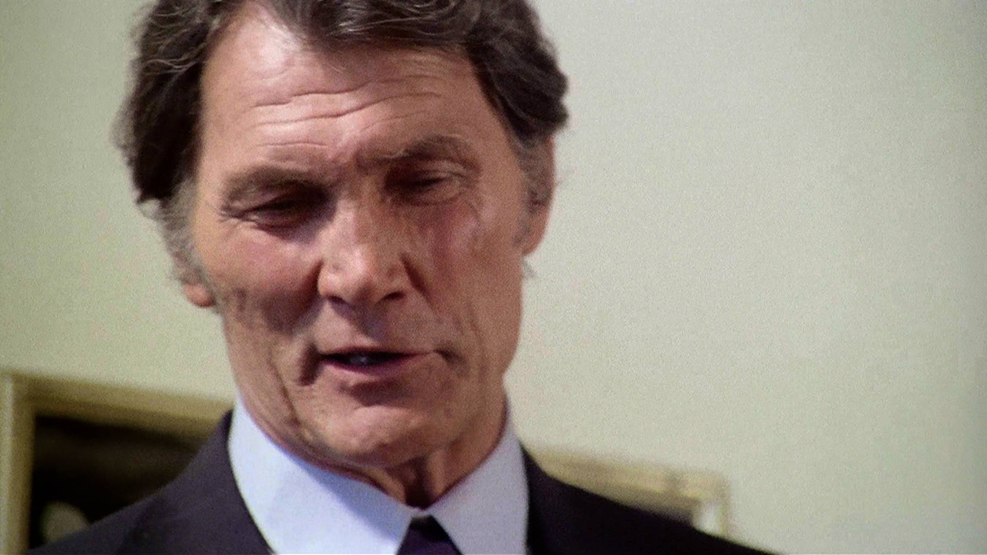 Jack Palance, dark suit, tie, Full HD Desktop Wallpaper