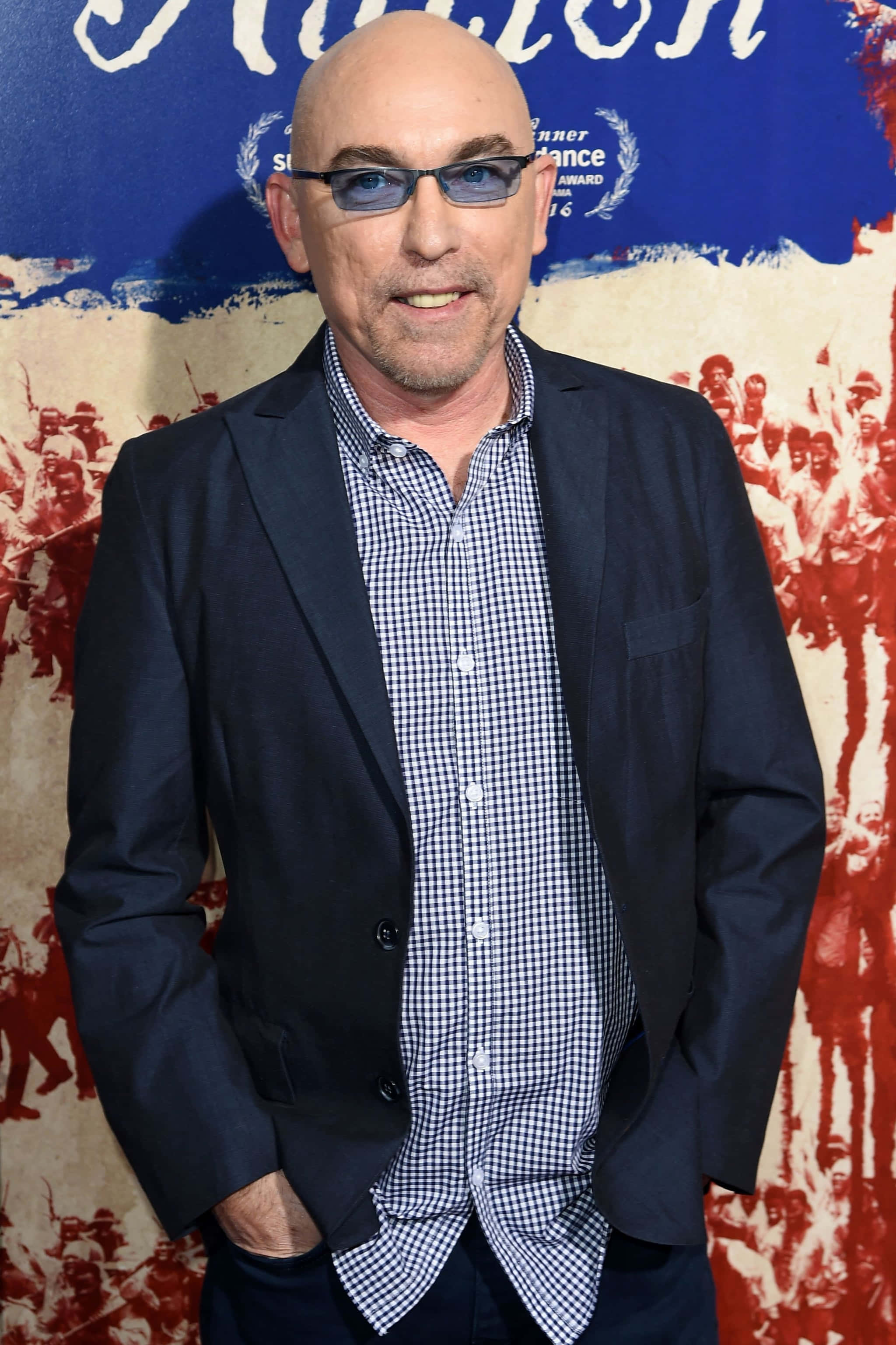 Jackie Earle Haley, bald man, glasses, 2K Phone Wallpaper