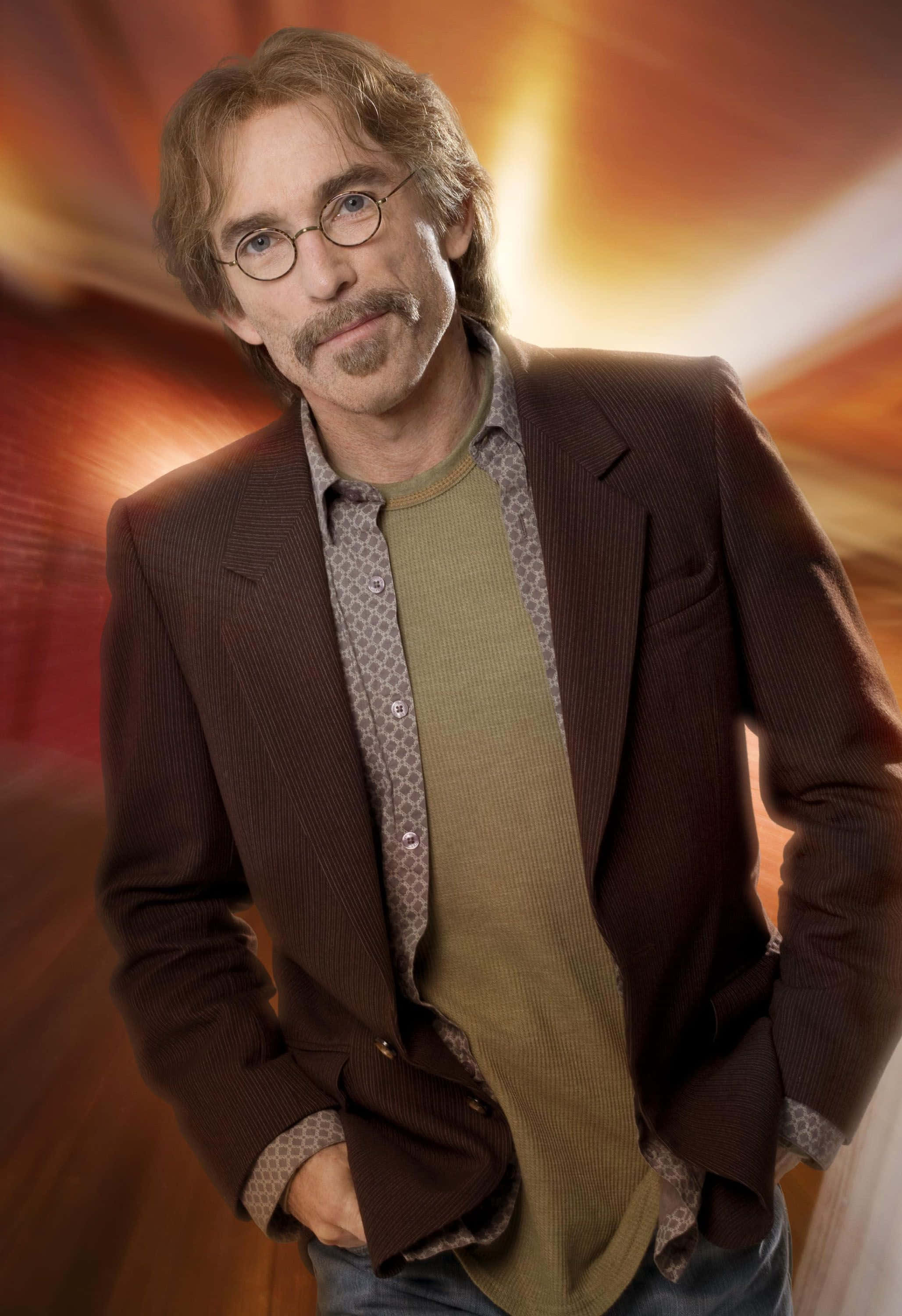 Jackie Earle Haley, glasses, mustache, 2K Phone Wallpaper
