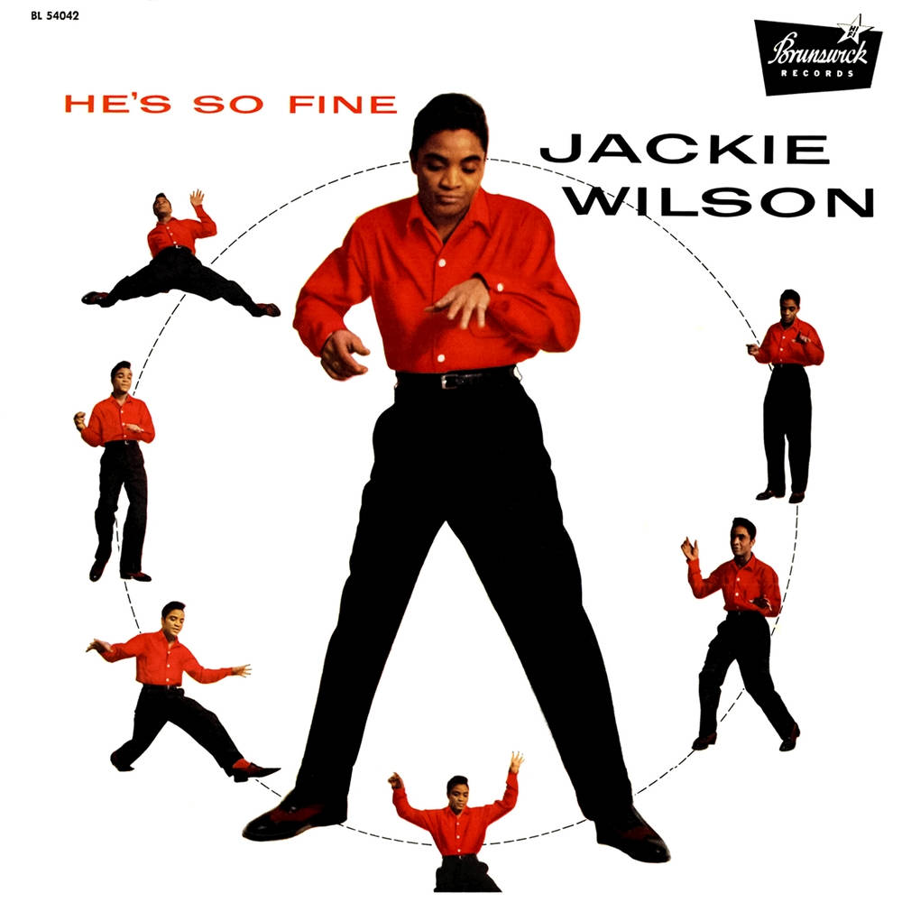 Jackie Wilson, American singer, bold red shirt, SD Desktop Wallpaper