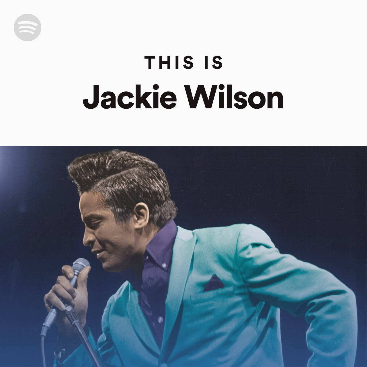 Jackie Wilson, teal suit, microphone, HD Desktop Wallpaper