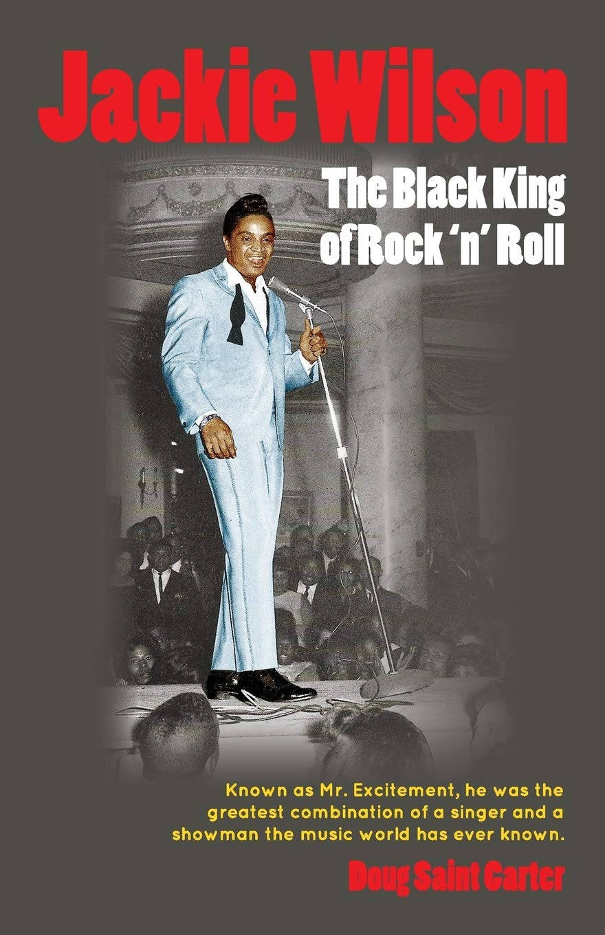 Jackie Wilson, light blue suit, microphone, HD Phone Wallpaper