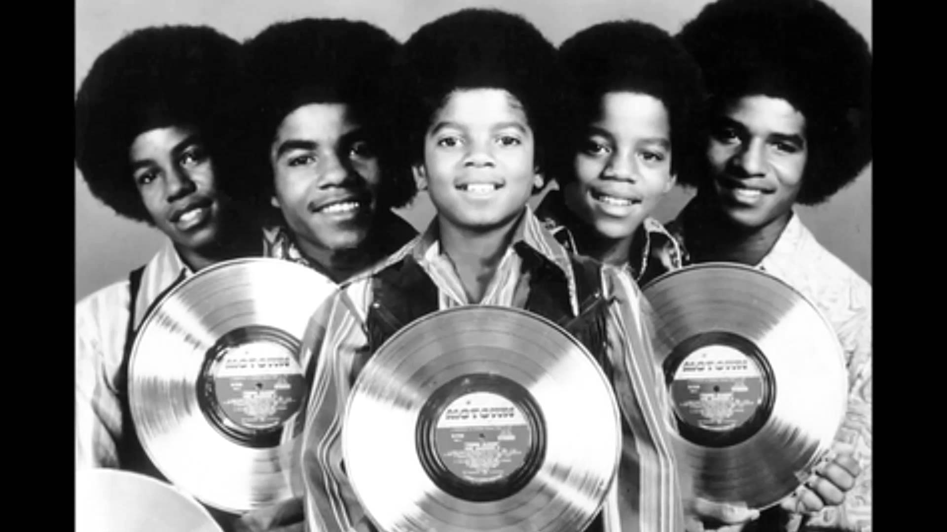 Jackson 5, American Pop Band, gold records, Full HD Desktop Wallpaper