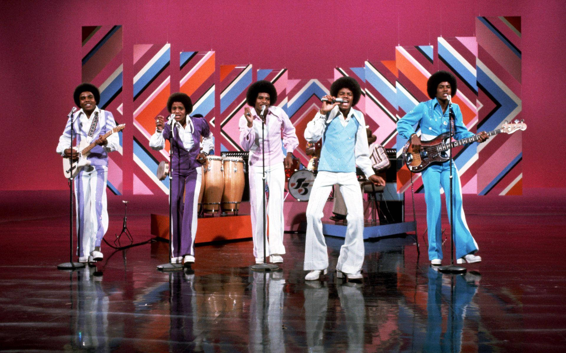Jackson 5, 1970, afros, Full HD Desktop Wallpaper
