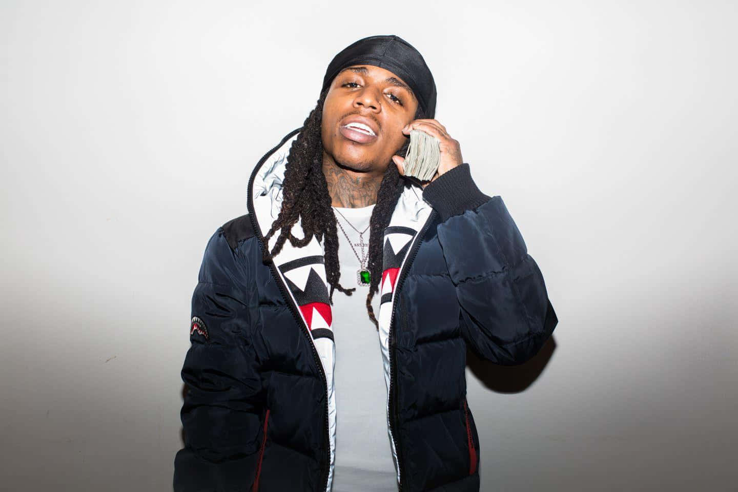 Jacquees, dreadlocks, black beanie, HD Desktop Wallpaper