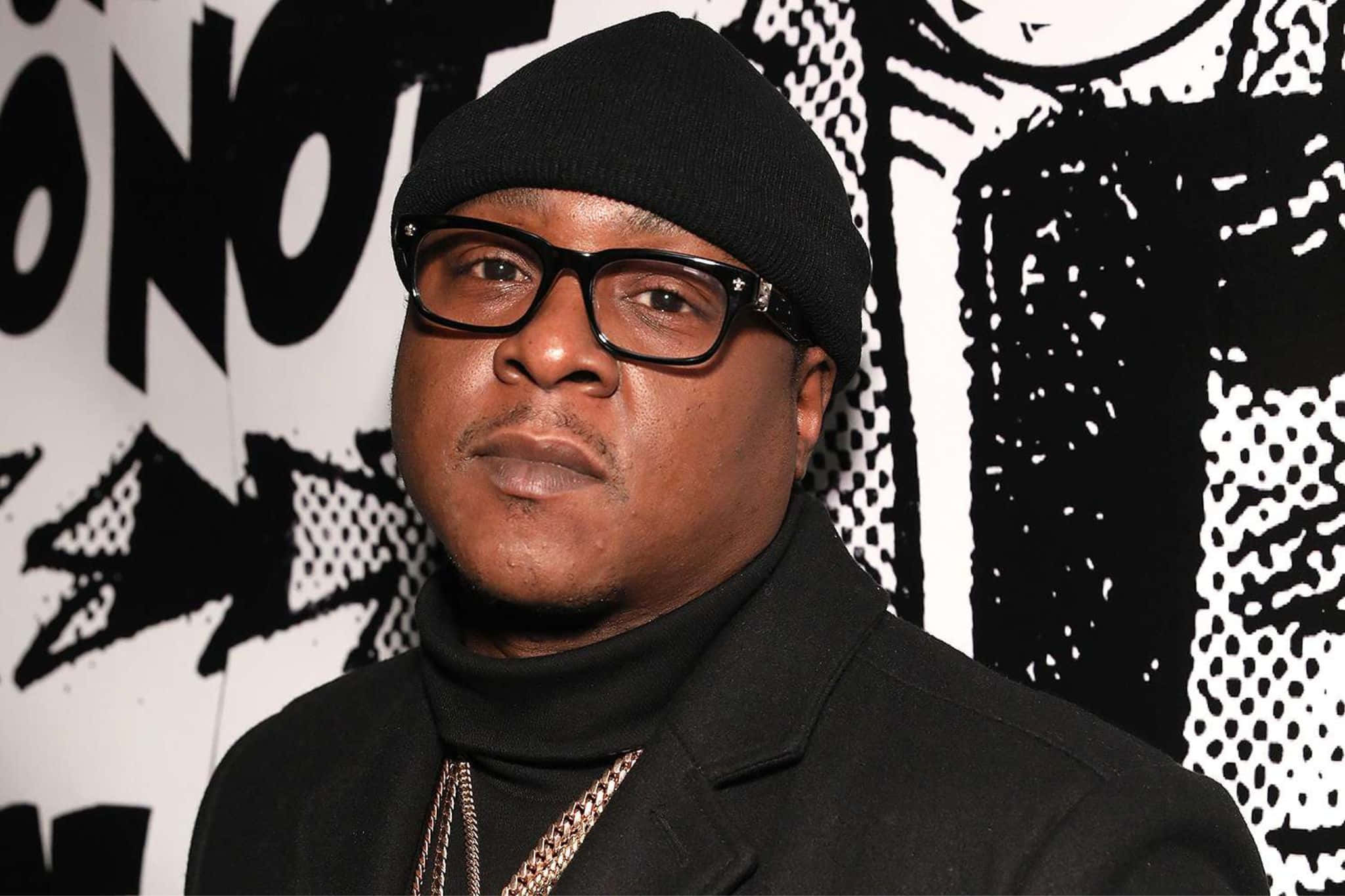 Jadakiss, black beanie, glasses, Full HD Desktop Wallpaper