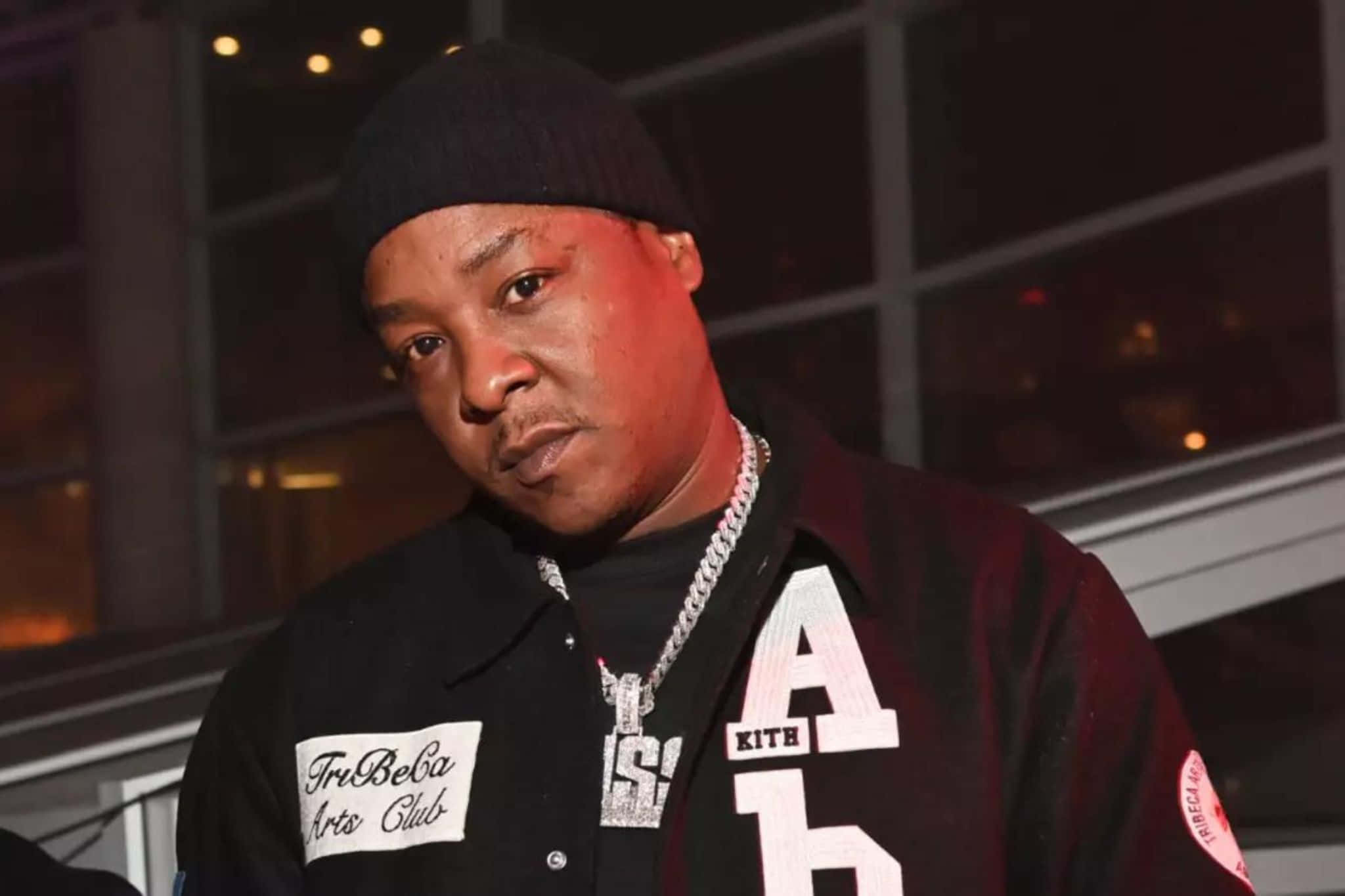 Jadakiss, black beanie, branded jacket, Full HD Desktop Wallpaper