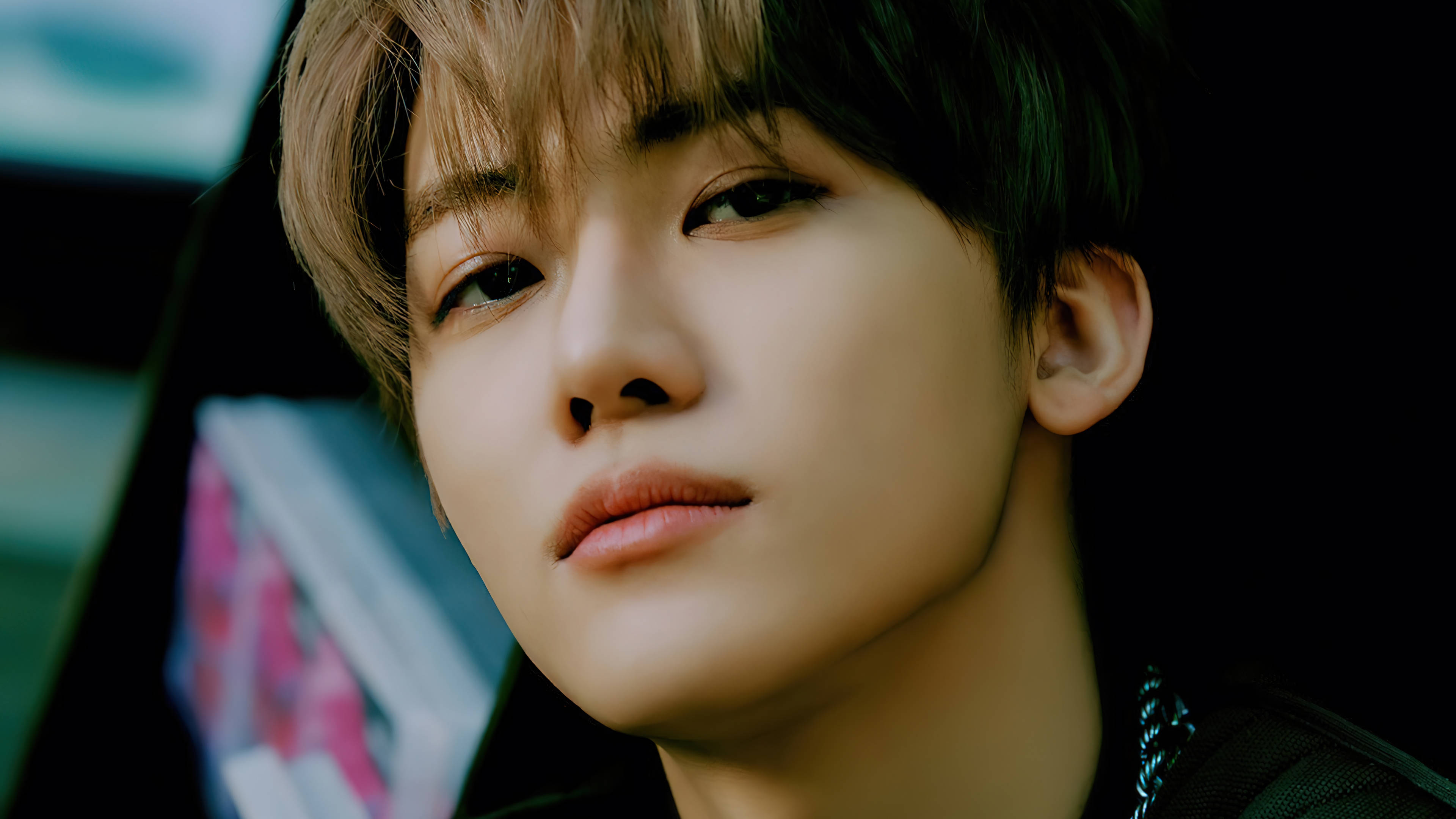 Jaemin NCT, close up, soft lighting, 4K Desktop Wallpaper