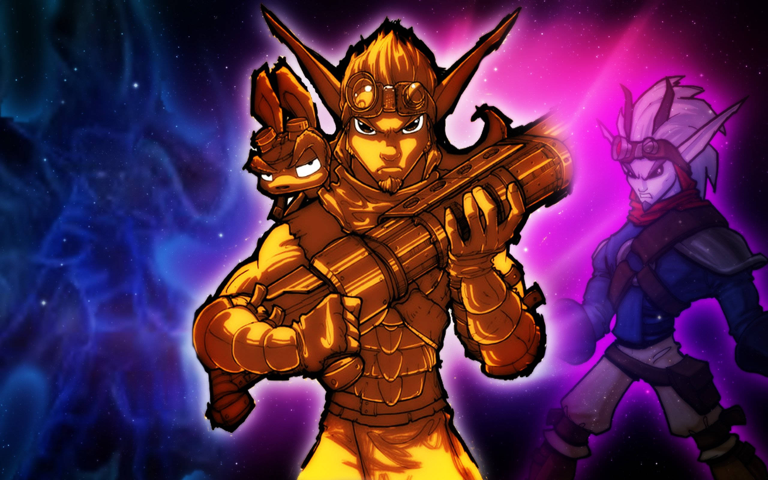 Jak 3, Dark Jak, Light Jak, 2K Desktop Wallpaper