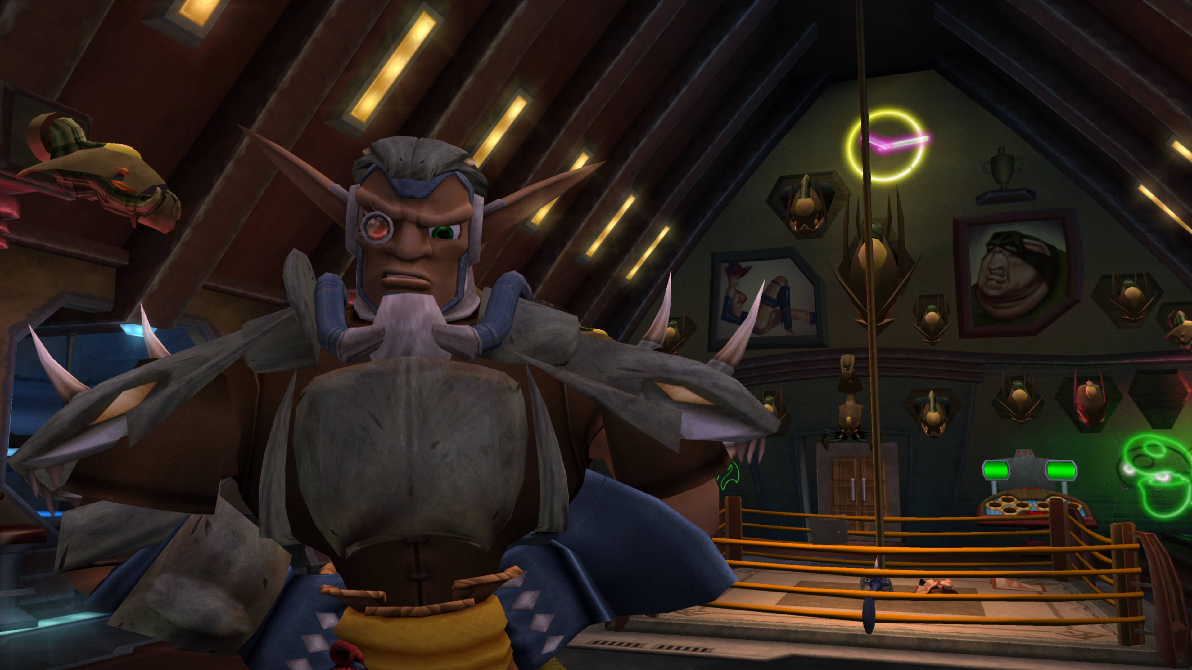 Jak 3, battlefield, attic, 4K Desktop Wallpaper