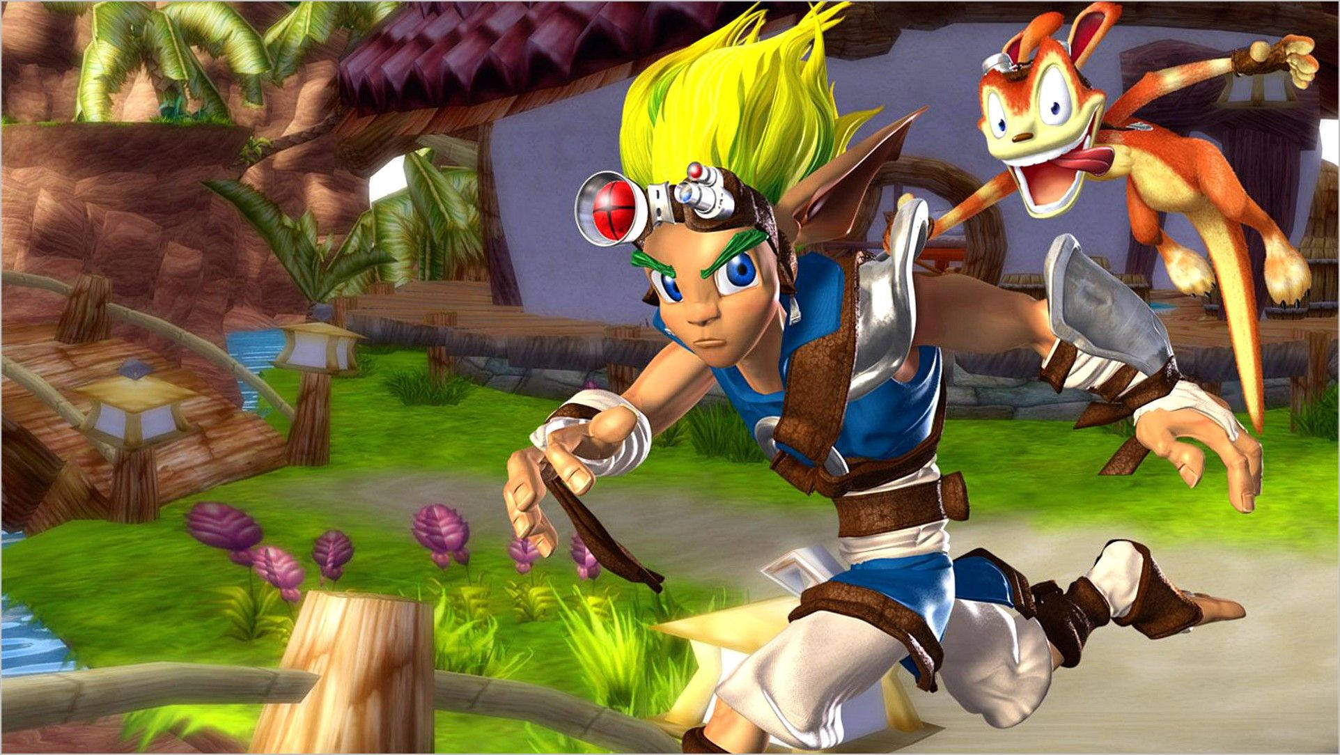 Jak 3, Jak, monkey companion, Full HD Desktop Wallpaper