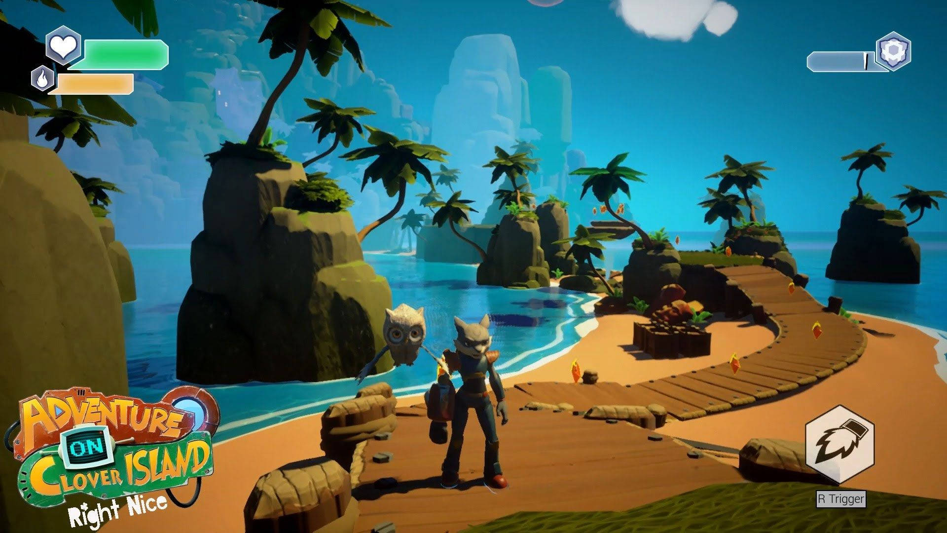 Jak and Daxter, adventure island, tropical island, Full HD Desktop Wallpaper