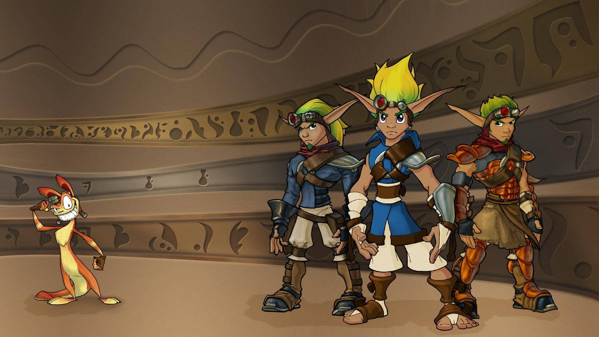 Jak, Daxter, elfin adventurers, Full HD Desktop Wallpaper