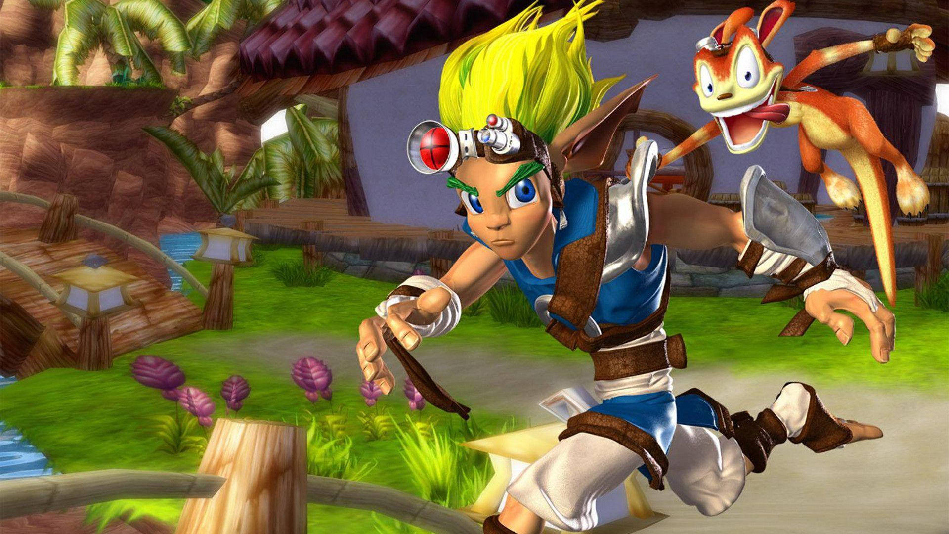Jak, Daxter, forest, Full HD Desktop Wallpaper
