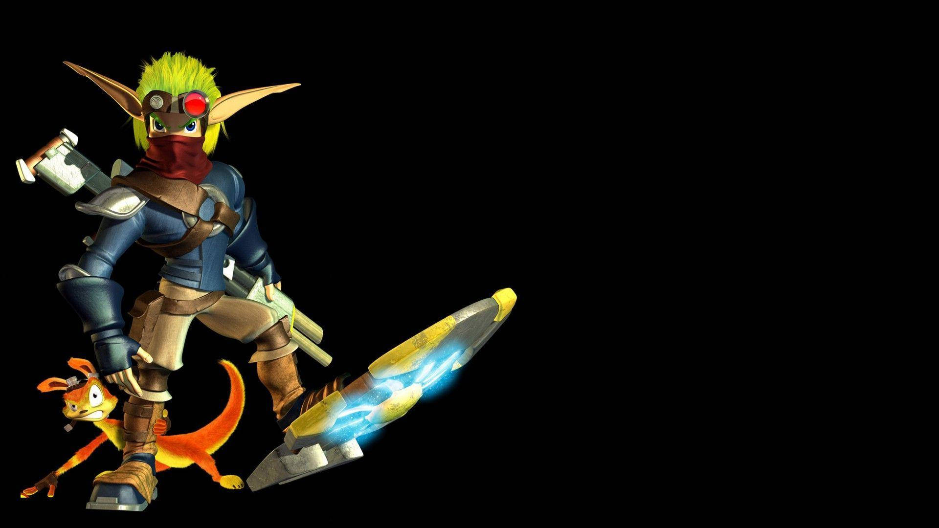 Jak 3, Jak and Daxter, green hair, Full HD Desktop Wallpaper