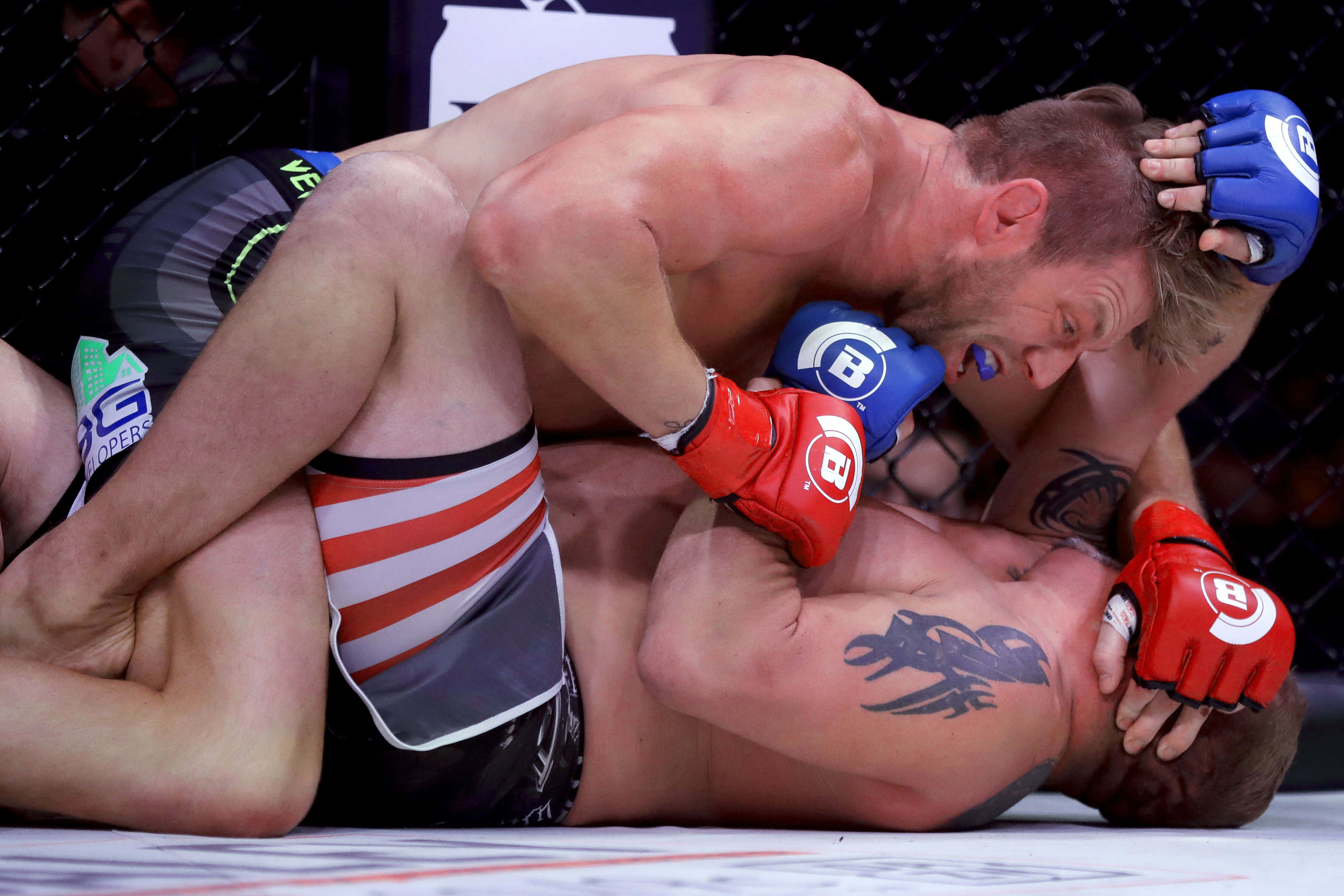 Jake Hager, MMA debut, mat, 4K Desktop Wallpaper