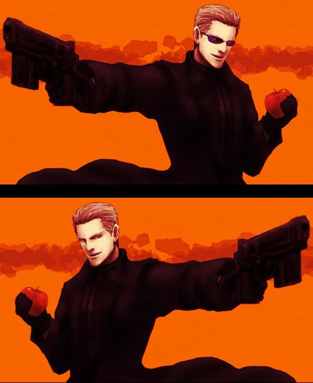 Jake Muller, black suit, gun, SD Phone Wallpaper