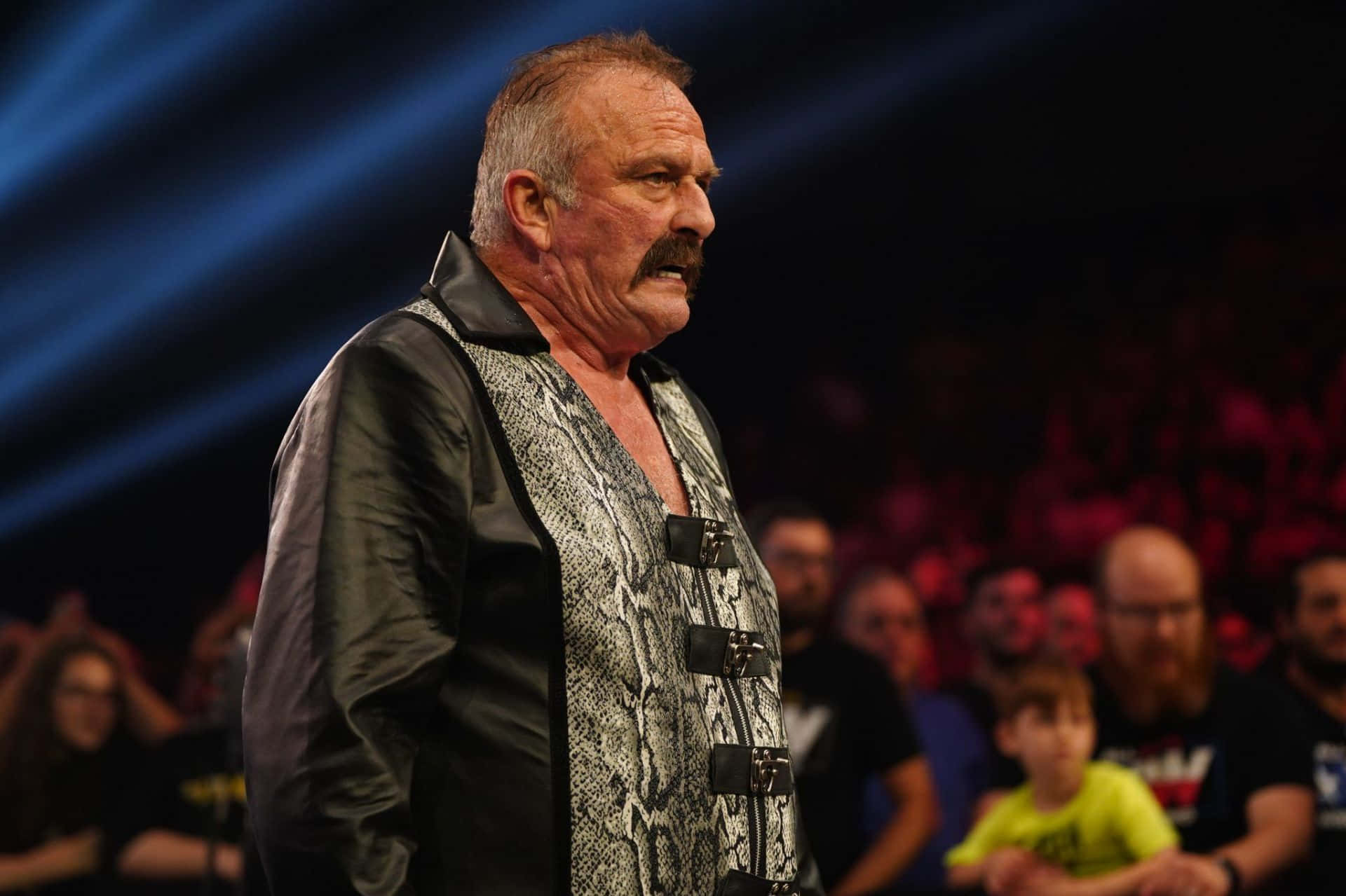 Jake Roberts, 2022 AEW Event, snakeskin vest, Full HD Desktop Wallpaper